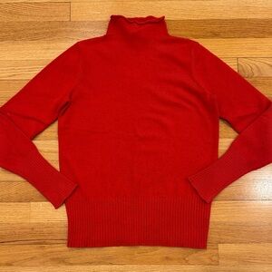 French Connection Red Turtleneck Sweater